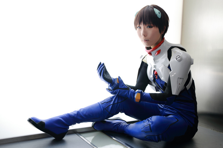 エヴァ 碇シンジ プラグスーツ 造形部分 コスプレ 衣装 #evangelion