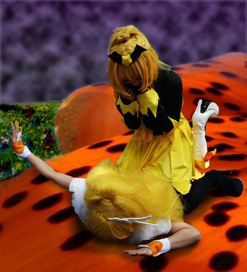 スマイルプリキュア キュアピース バッドエンドピース コスプレ