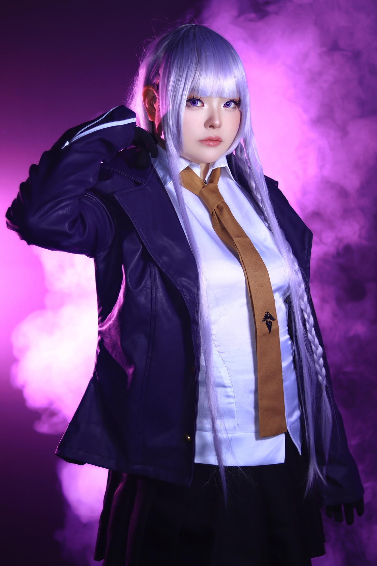 ソ*ロ様 ダンガンロンパ 霧切響子 コスプレ ダンガンロンパ 希望の学園と絶望の高校生 霧切響子 - コスプレ