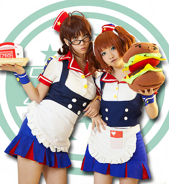 アイドルマスター　バーガースケーター　コスプレ衣装 アイドルマスター バーガースケーター コスプレ衣装 - メルカリ