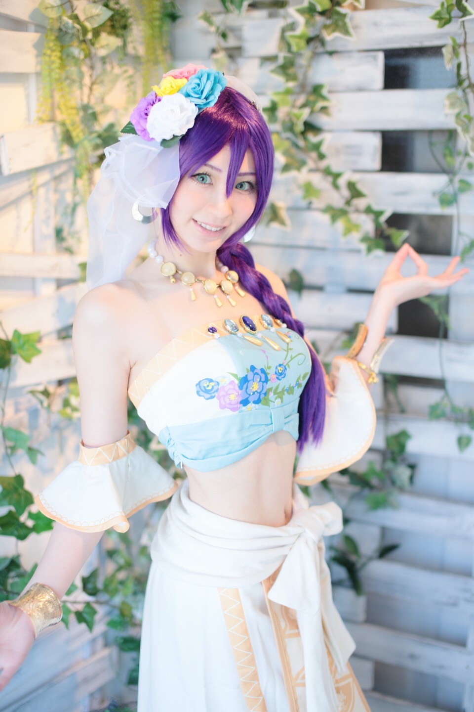 東條希 踊り子 衣装 コスプレ ラブライブ