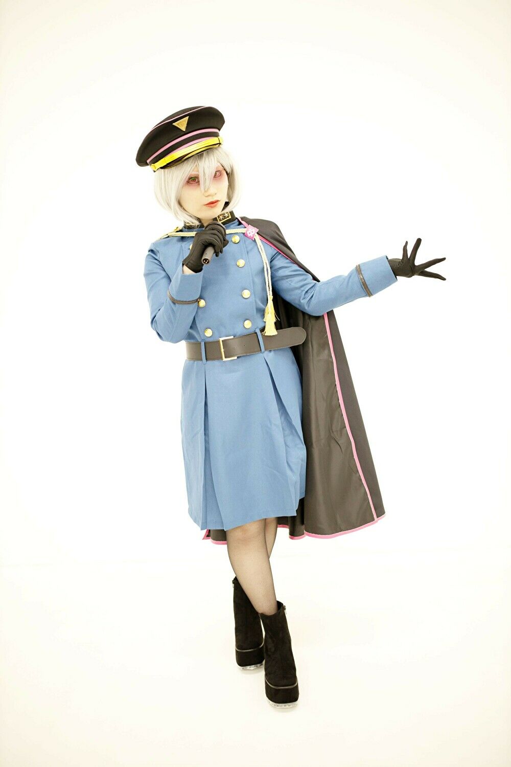 ヒプノシスマイク 碧棺合歓 コスプレ 衣装 中王区 制服 Amazon.co.jp: ヒプノシスマイク 中王区 碧棺 合歓 あおひつぎ