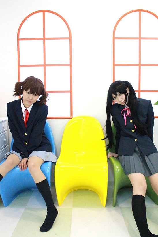 ♡ACOS製 けいおんコスプレ♡ Amazon.co.jp: けいおん! K-ON! 桜が丘高校制服 コスプレ 平沢唯