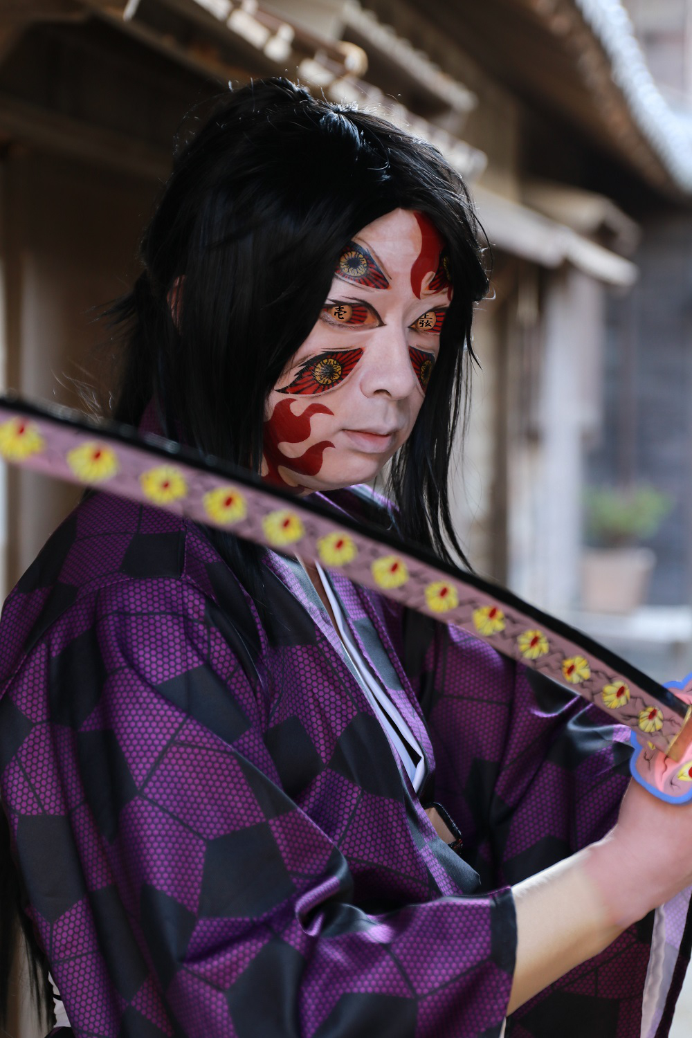 【二兎様　専　/　用】実弥　コスプレ　一式　＋　黒死牟刀　3点まとめ 419DO-8X4PL._UF350,350_QL50_.jpg