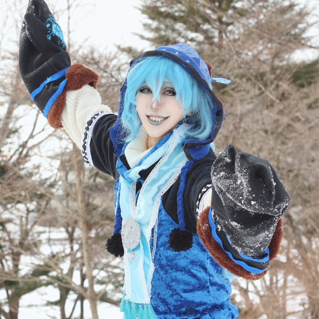 コスプレ ツイステ イデア・シュラウド アップルボア 衣装 ウィッグ セット ツイステッドワンダーランド イデア・シュラウド(アップル・ボア
