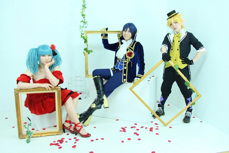 KAITO コスプレ 衣装 レクイエム VOCALOID プロセカ プロジェクトセカイ プロセカ ワンダーランズ×ショウタイム
