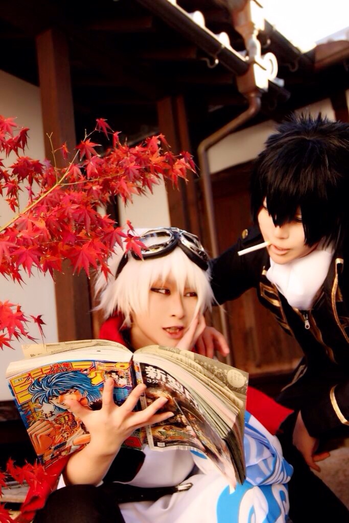 銀魂 マフラー 坂田銀時 空知英秋 ジャンプ 衣装 コスプレ 銀魂 坂田銀