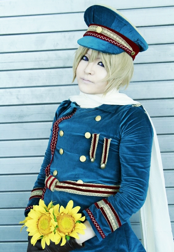 ヘタリア ロシア コスプレ衣装 ウィッグ Aevixara] ヘタリア ロシア コスプレ衣装 コスプレ道具 ウイッグ付き