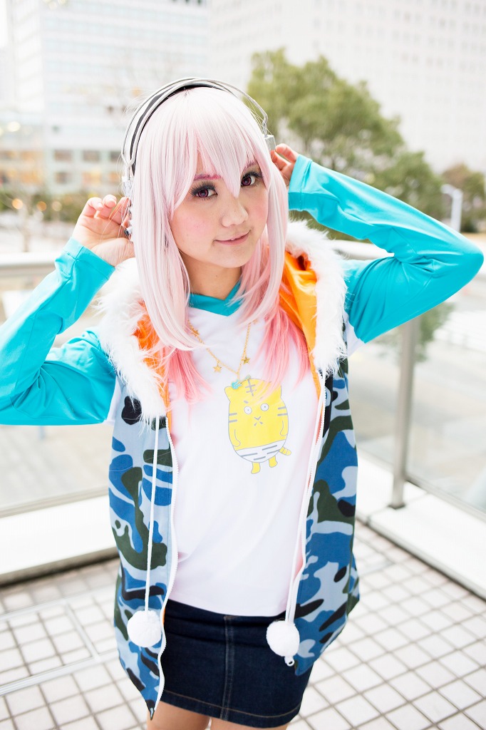 ニトロスーパーソニック すーぱーそに子(虎パーカー) - コスプレ 