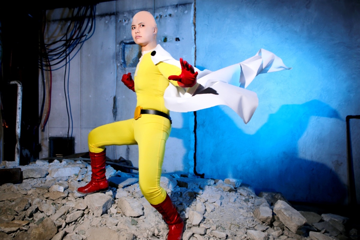 ワン パンマン サイタマ コスプレ ワンパンマン コスプレの通販