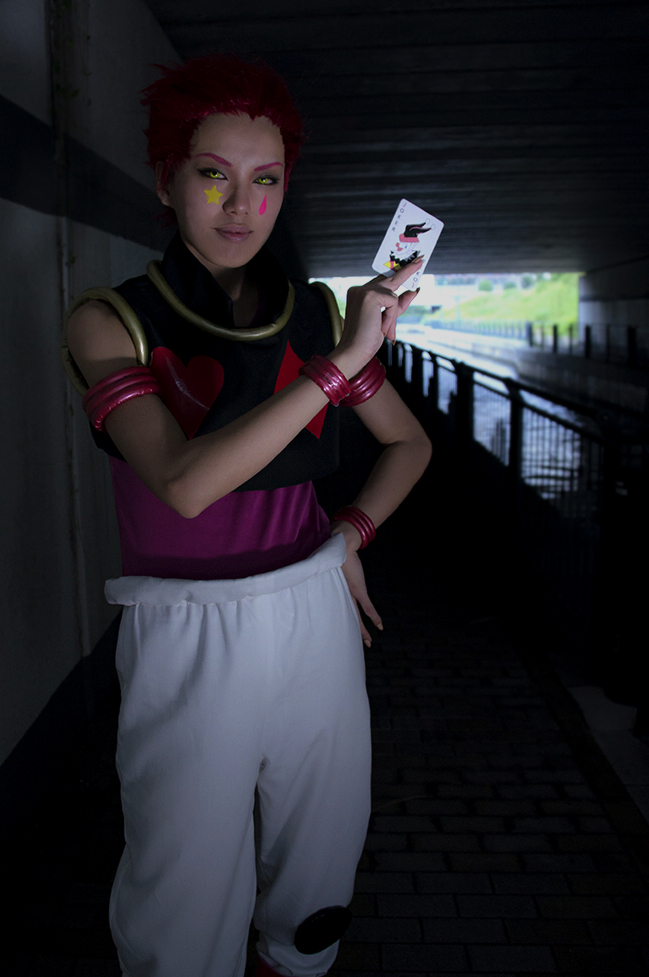 HUNTER×HUNTER オールスター缶バッジ ヒソカ 天空闘技場×5 HUNTER