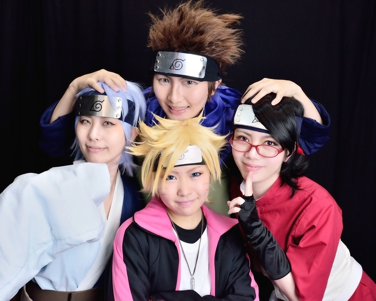 キャラクターグッズ NARUTO お面 白 木の葉 コスプレ