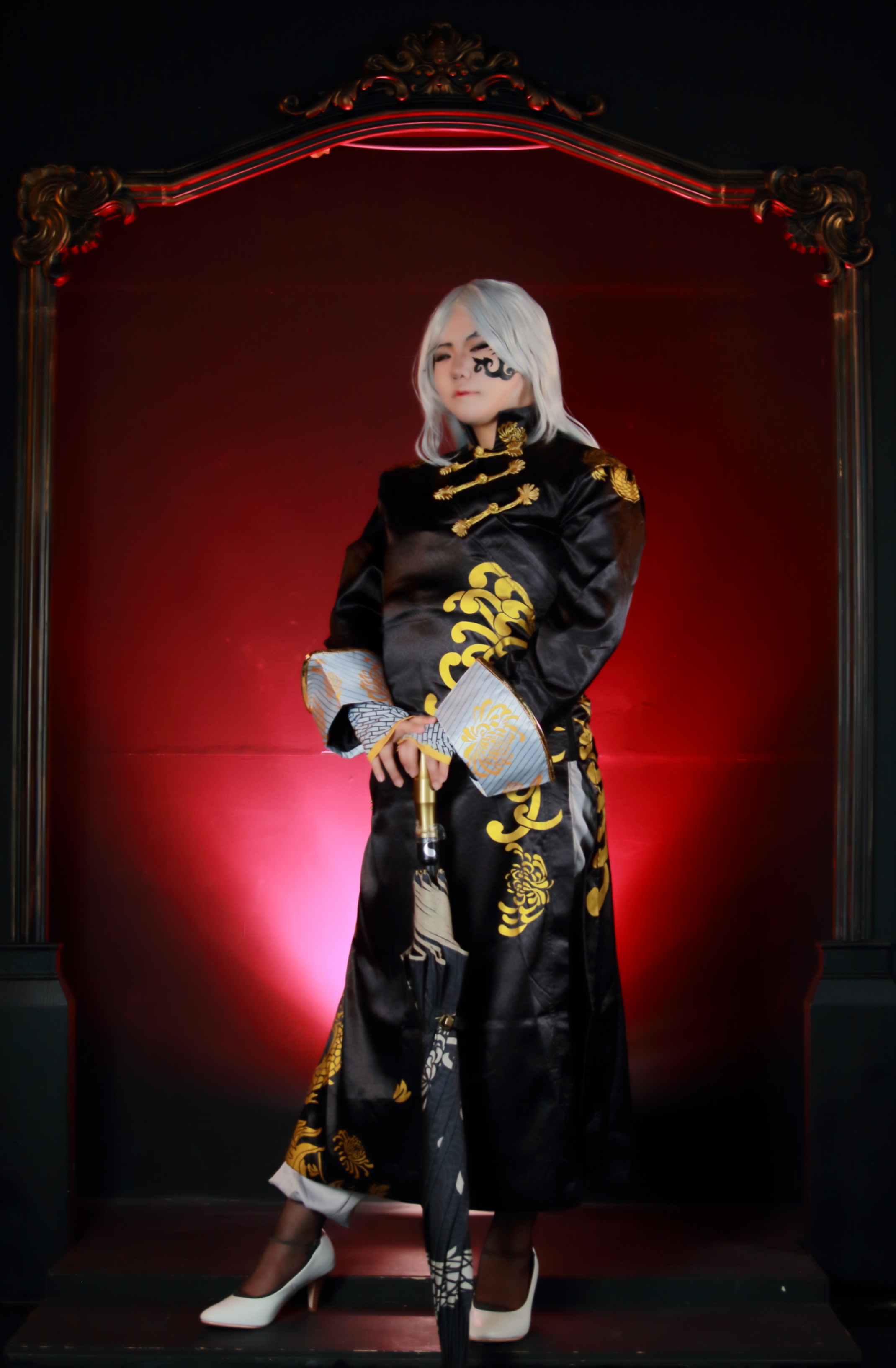 第五人格 白黒無常 東風遙 コスプレ 黒無常 范無咎