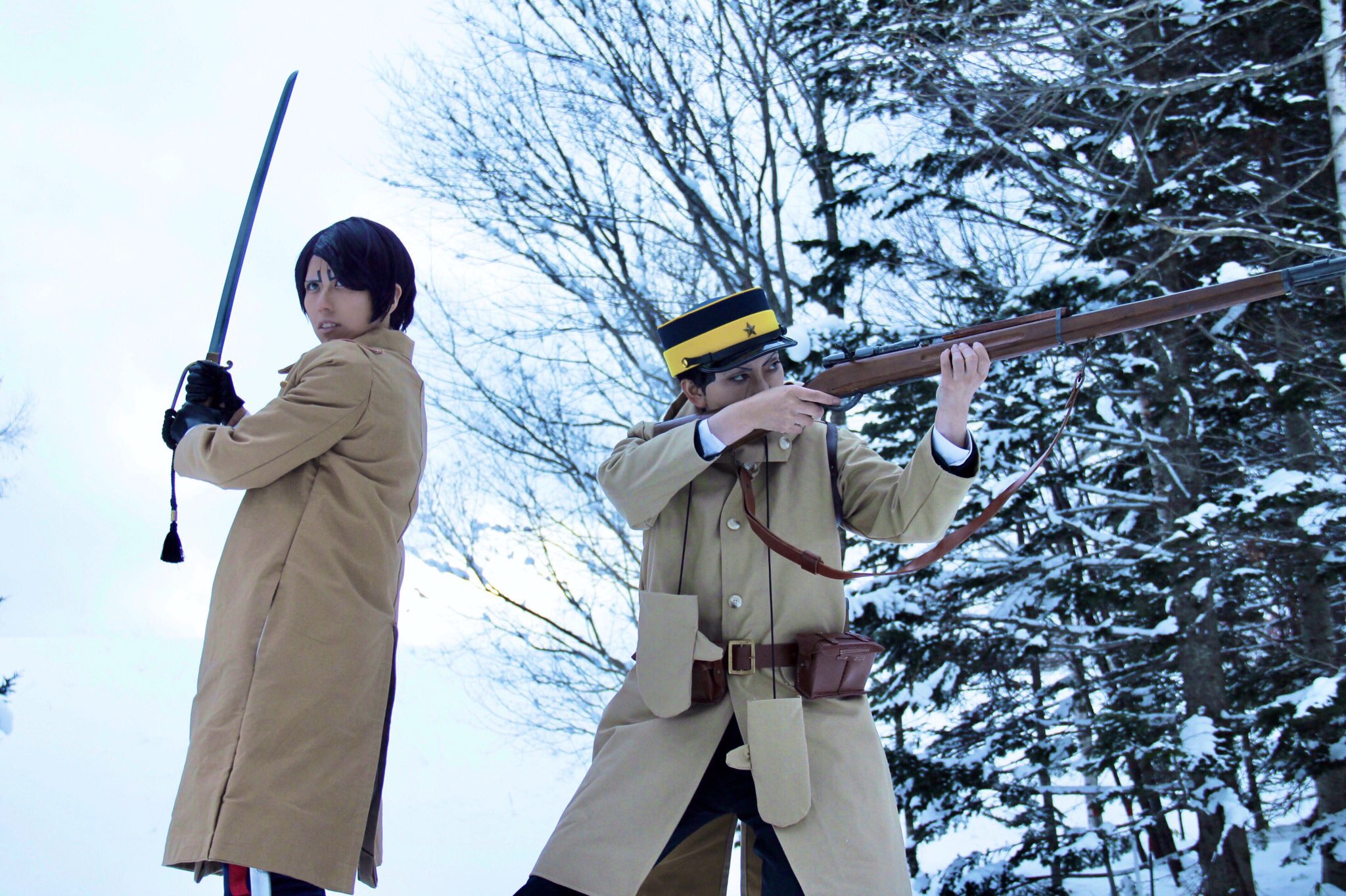 ゴールデンカムイ 月島基 コスプレ衣装 ウィッグセット