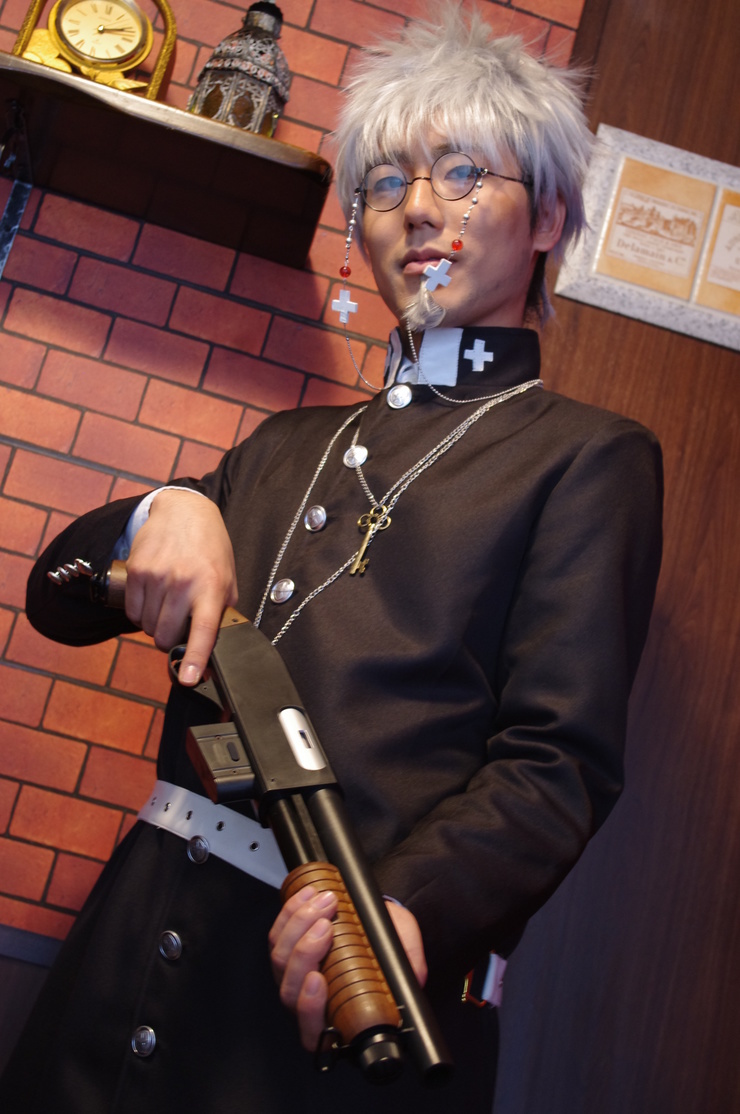 青の祓魔師 藤本獅郎(一話神父服) - コスプレイヤーズアーカイブ