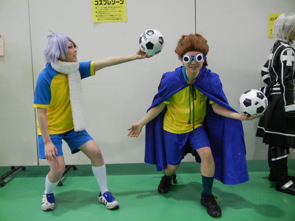 雷門 イナズマイレブン コスプレ イナイレ ユニフォーム 雷門 イナズマ