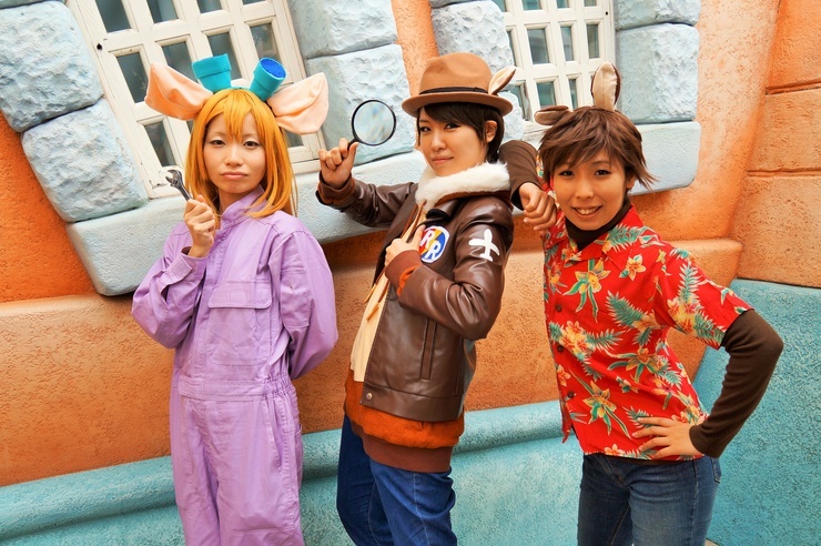 チップとデール　コスプレ Amazon.co.jp: コスチューム 5点セット 大人用 Disney