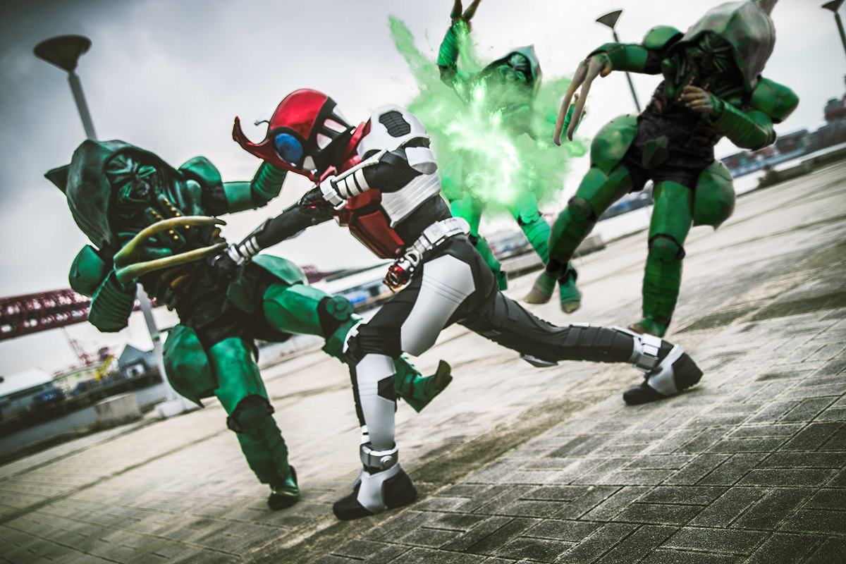 仮面ライダーカブト 複数キャラクター コスプレイヤーズアーカイブ