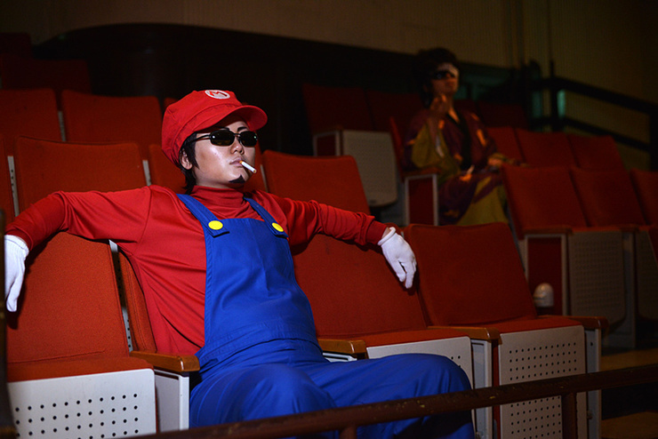 Amazon.co.jp: コスプレ 銀魂 ぎんたま 衣装 長谷川泰三 マダオ