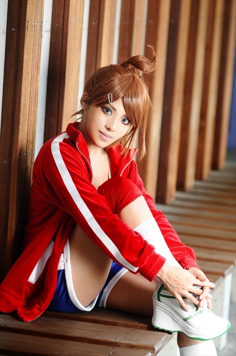 ダンガンロンパ 希望の学園と絶望の高校生 朝日奈葵 - コスプレ