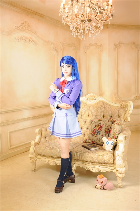 【6/27まで値下げ中】キュアアクア　コスプレ Amazon | [QLPLYZON] Yes！プリキュア5 キュアアクアコスプレ