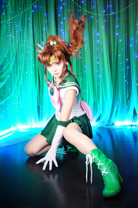 セーラームーン セーラージュピター 変身衣装 コスプレ 美少女戦士セーラームーン 木野まこと セーラージュピター