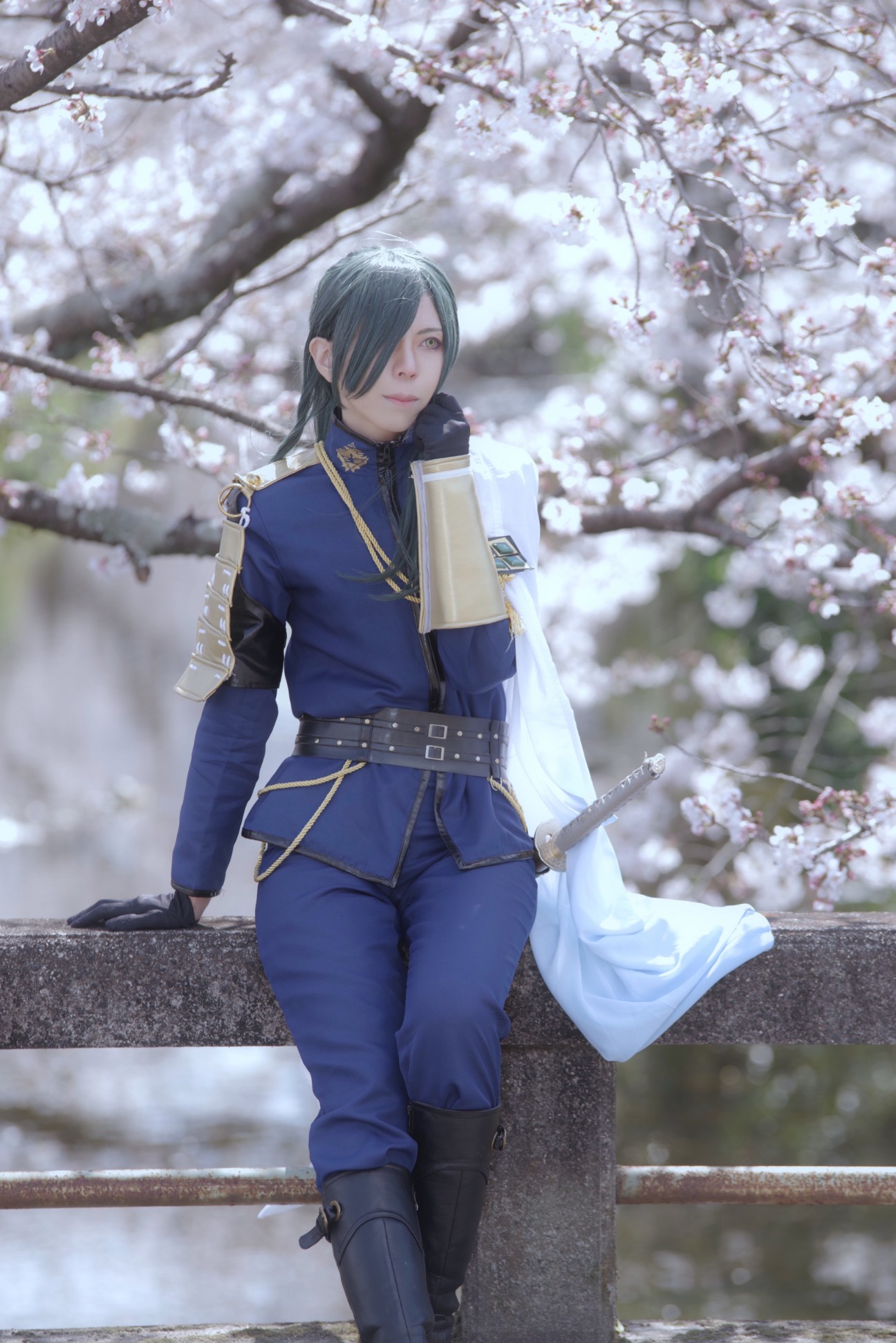 ♡ 刀剣乱舞 にっかり青江 軽装 浴衣 コスプレ 衣装 高品質 ♡-