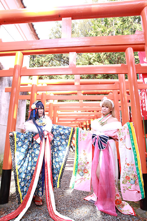 ラブライブ School Idol Project 南ことり スクフェス14年1月晴れ着編 覚醒後 コスプレイヤーズアーカイブ