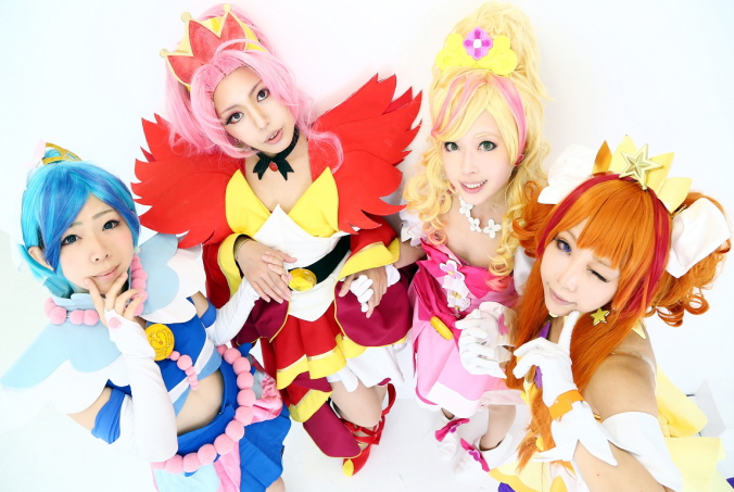 Go!プリンセスプリキュア 春野はるか(キュアフローラ)(変身後) - コスプレイヤーズアーカイブ