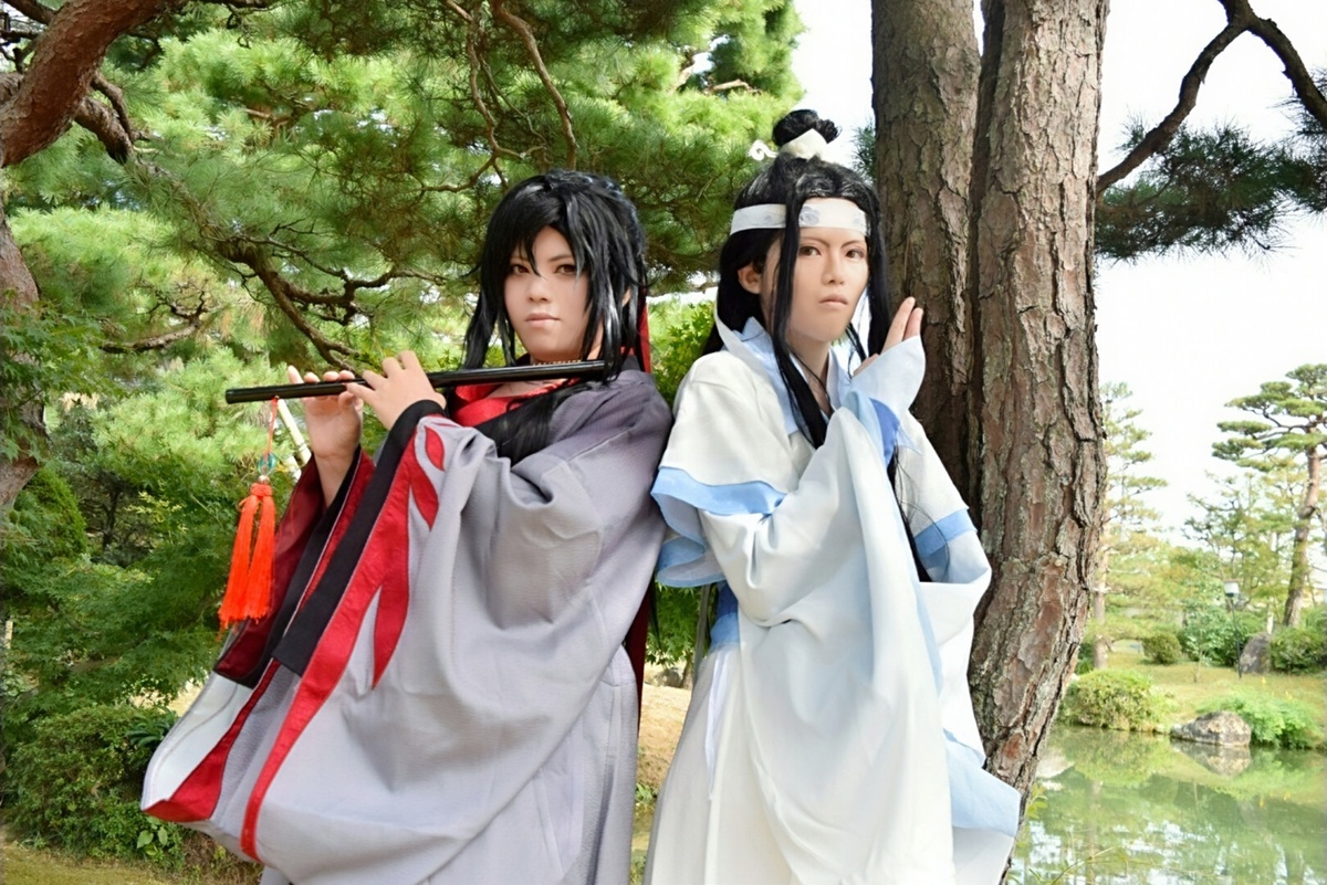 魔道祖師 温宁 成年 公式 コスプレ服 - 靴