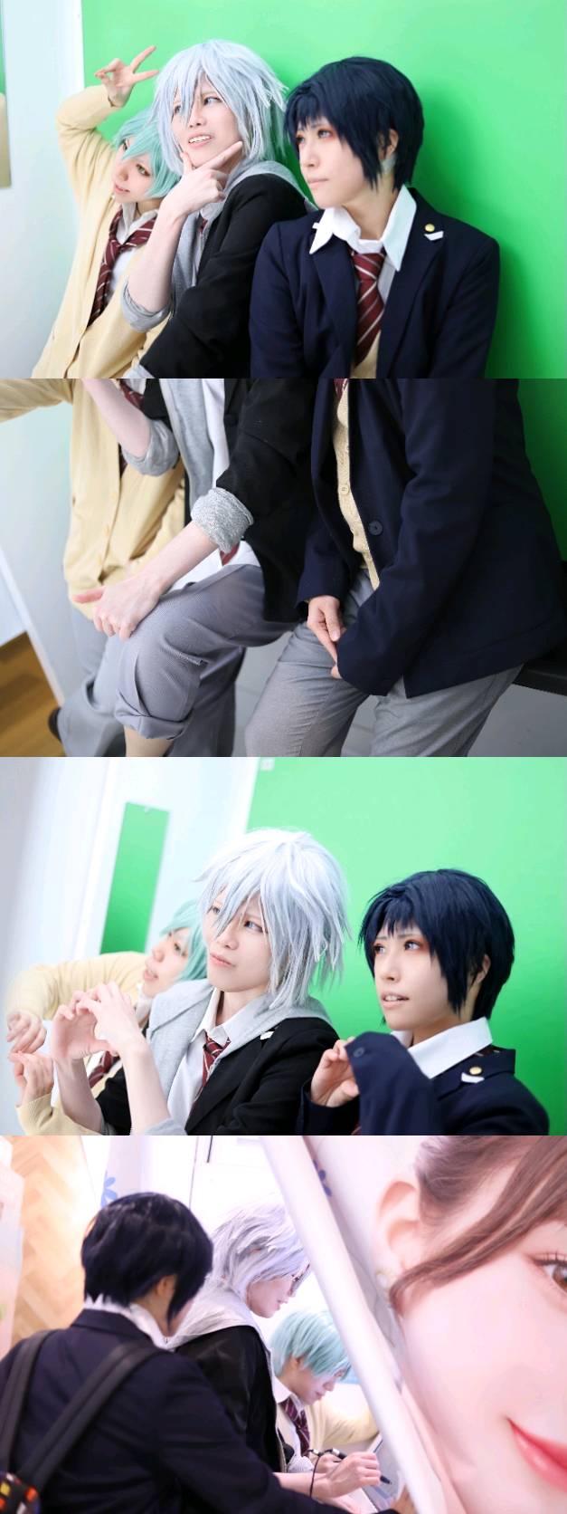 アイドリッシュセブン 四葉環 制服 コスプレ カラフル高校生組✌🏻 #アイドリッシュセブン #idolish7 #四葉環