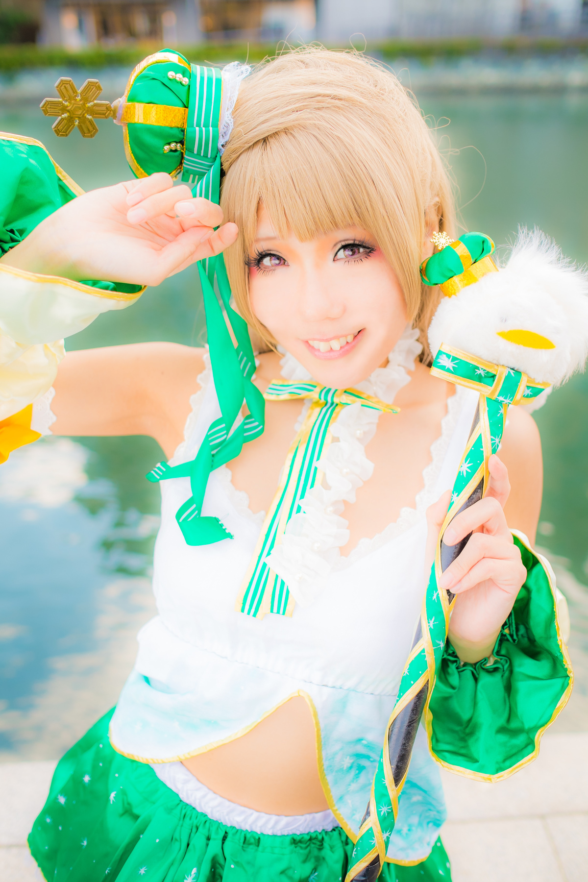 ラブライブ スクフェス ことり式雪だるま コスプレ衣装 南ことり UR ラブライブ Loveliv 南 ことり ことり式雪だるま コスプレ衣装