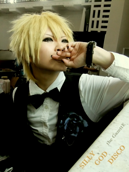 the GazettEルキFilth in the beauty衣装コスプレV系 ⚠︎Cosplay 「全ては妄想だもの…（死笑）」 貴女ノ為ノ此ノ命。 大