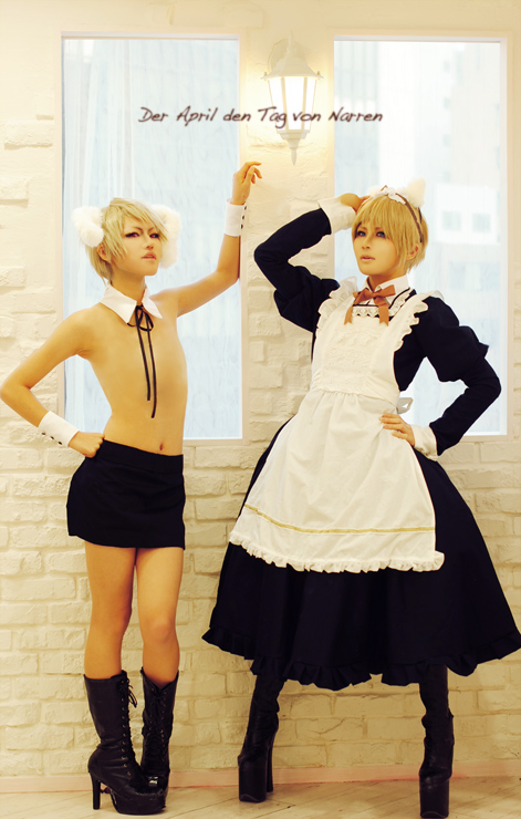 ヘタリア ドイツ ルートヴィッヒ メイド服 エイプリルフール コスプレイヤーズアーカイブ