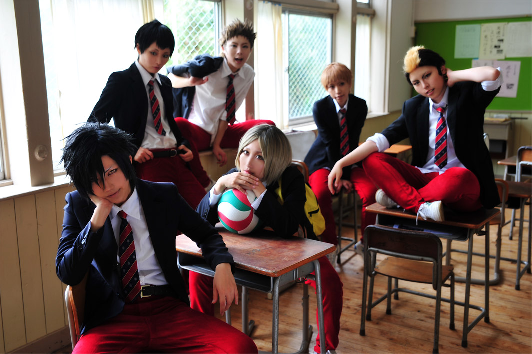 ハイキュー 音駒 悪しき 高校 制服 コスプレ 孤爪研磨