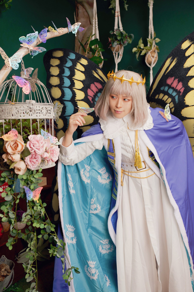 fgo オベロン　コスプレ道具　羽根　ヘッドドレス fgo オベロン コスプレ道具 羽根 ヘッドドレス - メルカリ