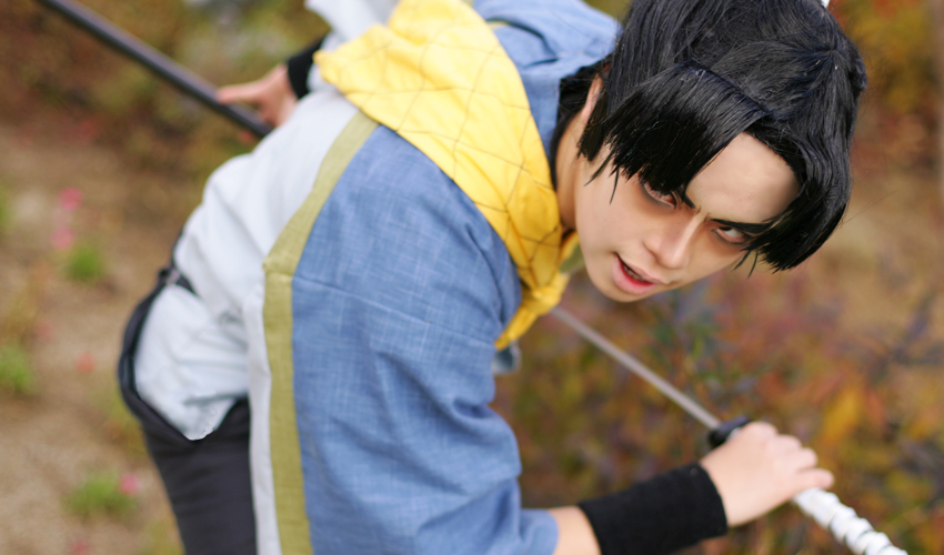 落第忍者乱太郎(忍たま乱太郎) 潮江文次郎(私服) - コスプレ 落第忍者乱太郎(忍たま乱太郎) 潮江文次郎(私服) - コスプレ