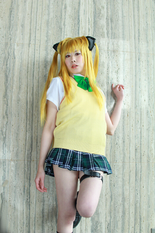 To LOVEる -とらぶる- ダークネス 金色の闇(夏制服) - コスプレ To LOVEる -とらぶる- ダークネス 金色の闇(夏制服) - コスプレ