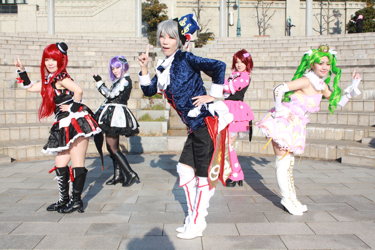 プリパラ ファルル ハートフルmmサイリウムワンピ コスプレイヤーズアーカイブ