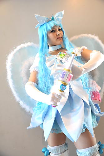 キュアマリン コスプレ ウィッグ付き Amazon.co.jp: [KIFRAL] ハート