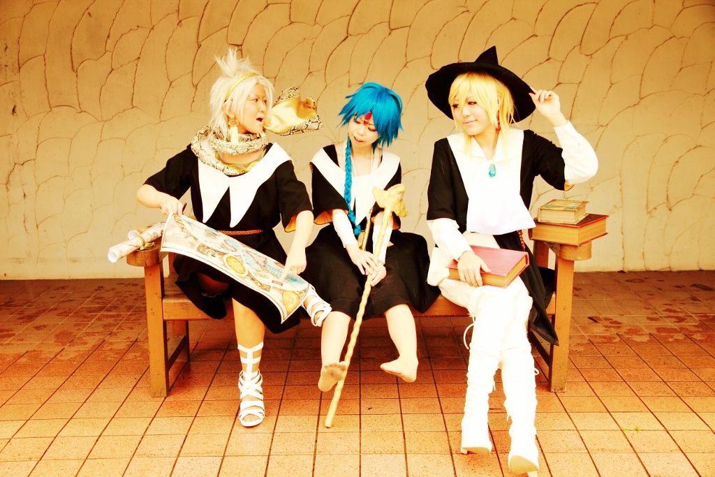 マギ　アラジン　マグノシュタット　コスプレ衣装 Amazon.co.jp: 【マギ Magi 風】【マグノシュタット魔法学校