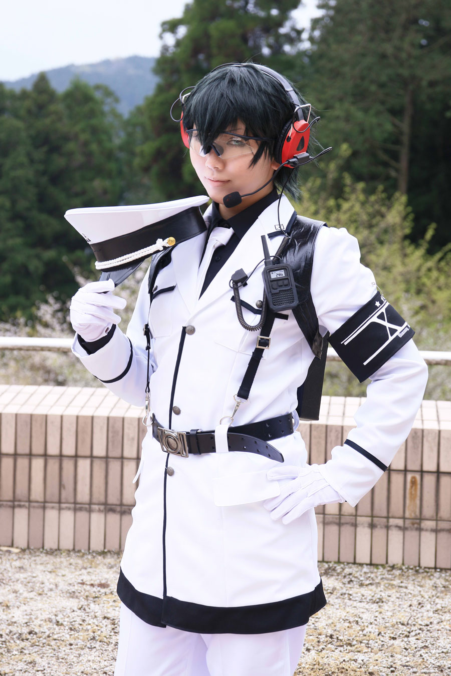 青春 機関銃 緑永将 白軍服 コスプレイヤーズアーカイブ