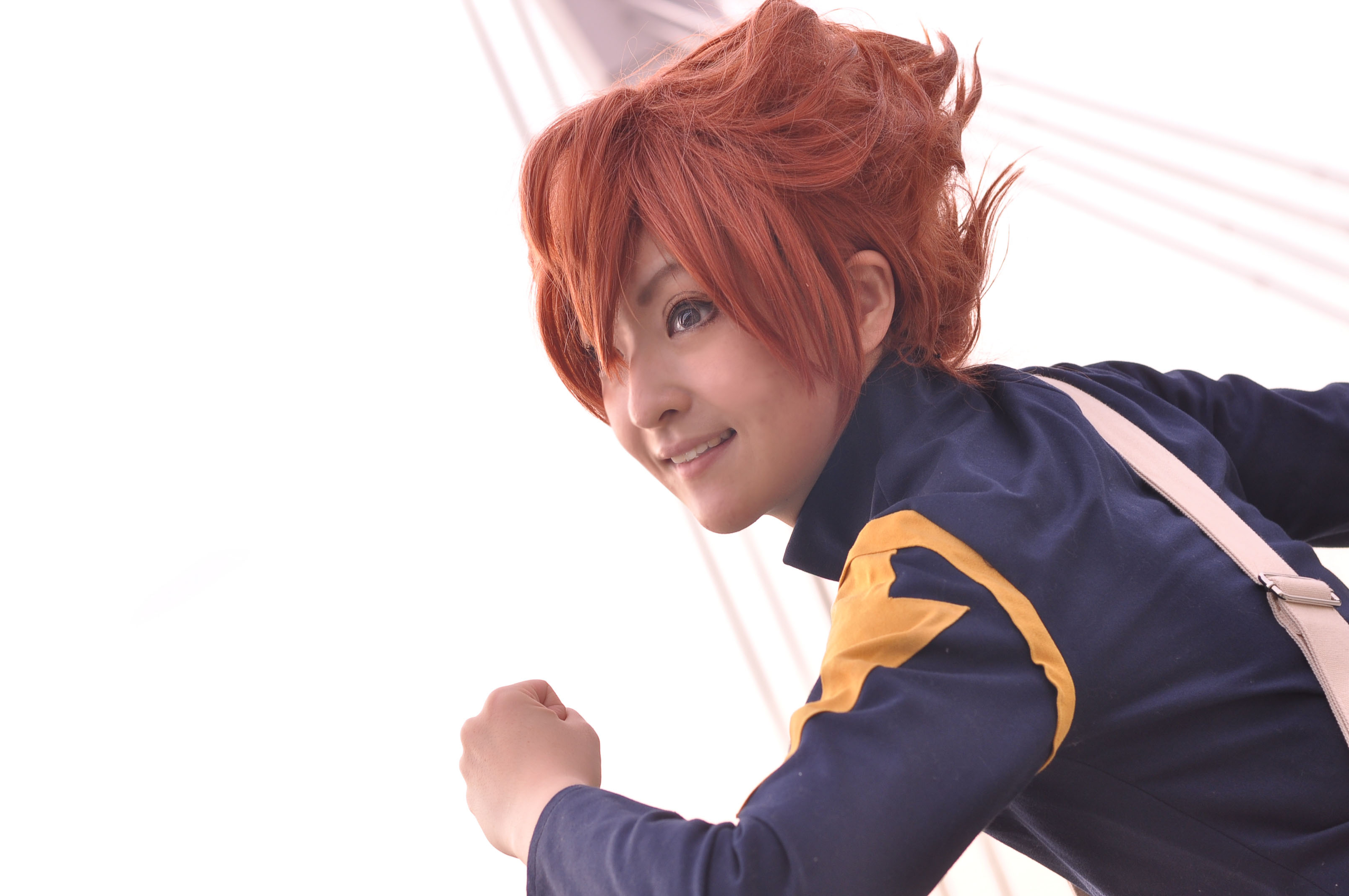 イナイレ 天馬 コスプレウィッグ 濃