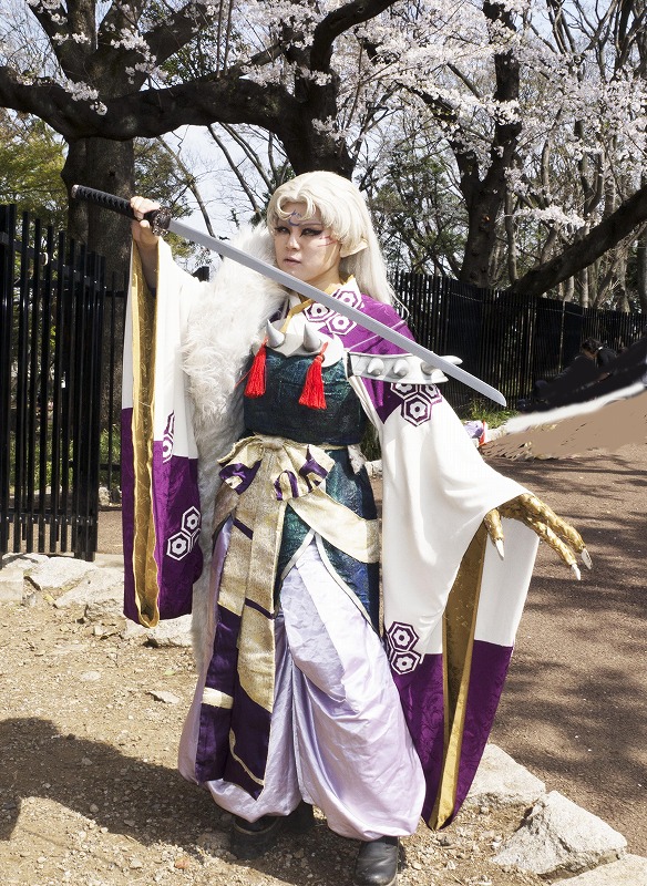 犬夜叉 殺生丸 原作カラー 鎧 緑 コスプレイヤーズアーカイブ