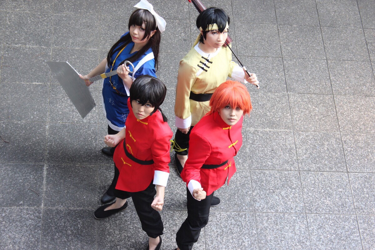 HANCHENG] 乳臭い 早乙女乱馬 らんま コスプレ 衣装