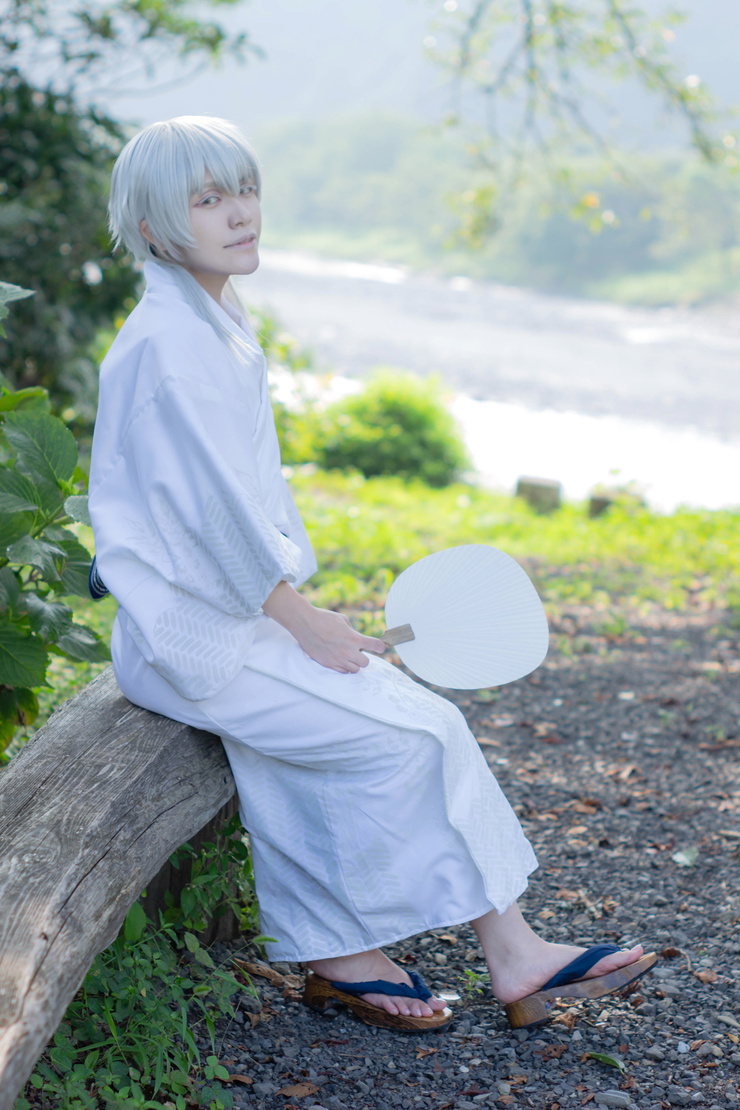 [コスプレ]鶴丸国永・軽装 刀剣乱舞 軽装 鶴丸国永 浴衣 コスプレ衣装｜COSONSEN コスプレ通販