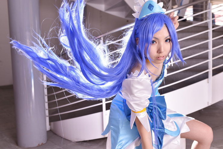 ドキドキ!プリキュア 菱川六花(キュアダイヤモンド) - コスプレ