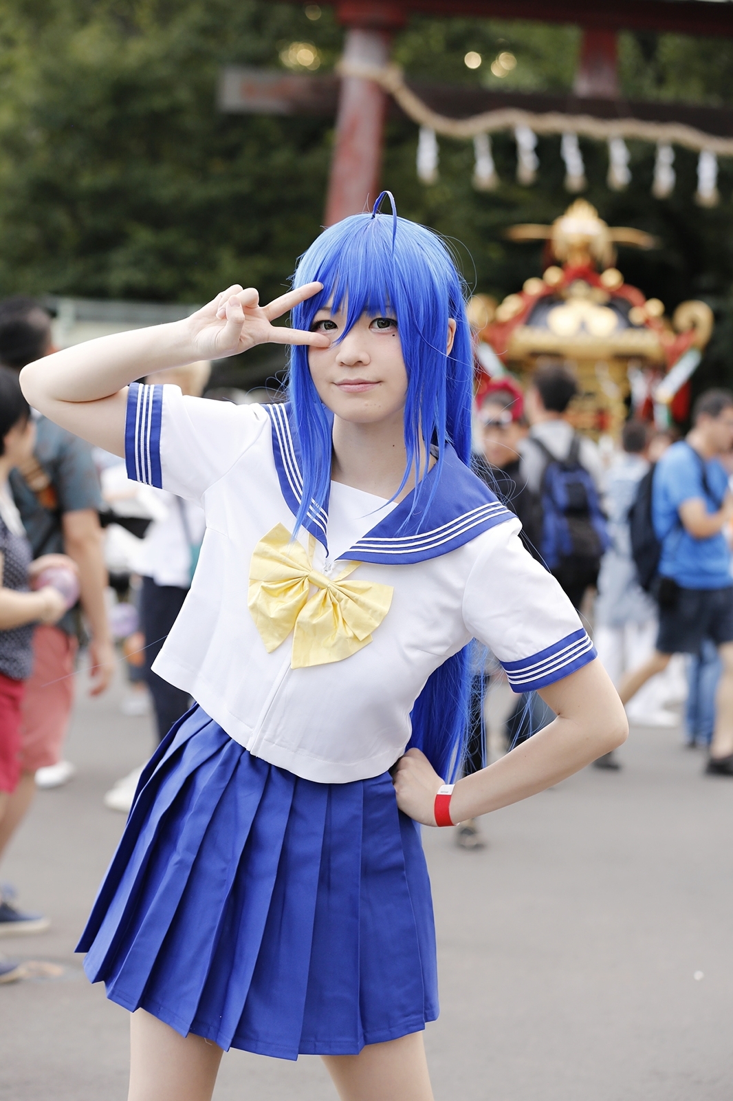 らき すた 泉こなた 制服 夏服 コスプレイヤーズアーカイブ