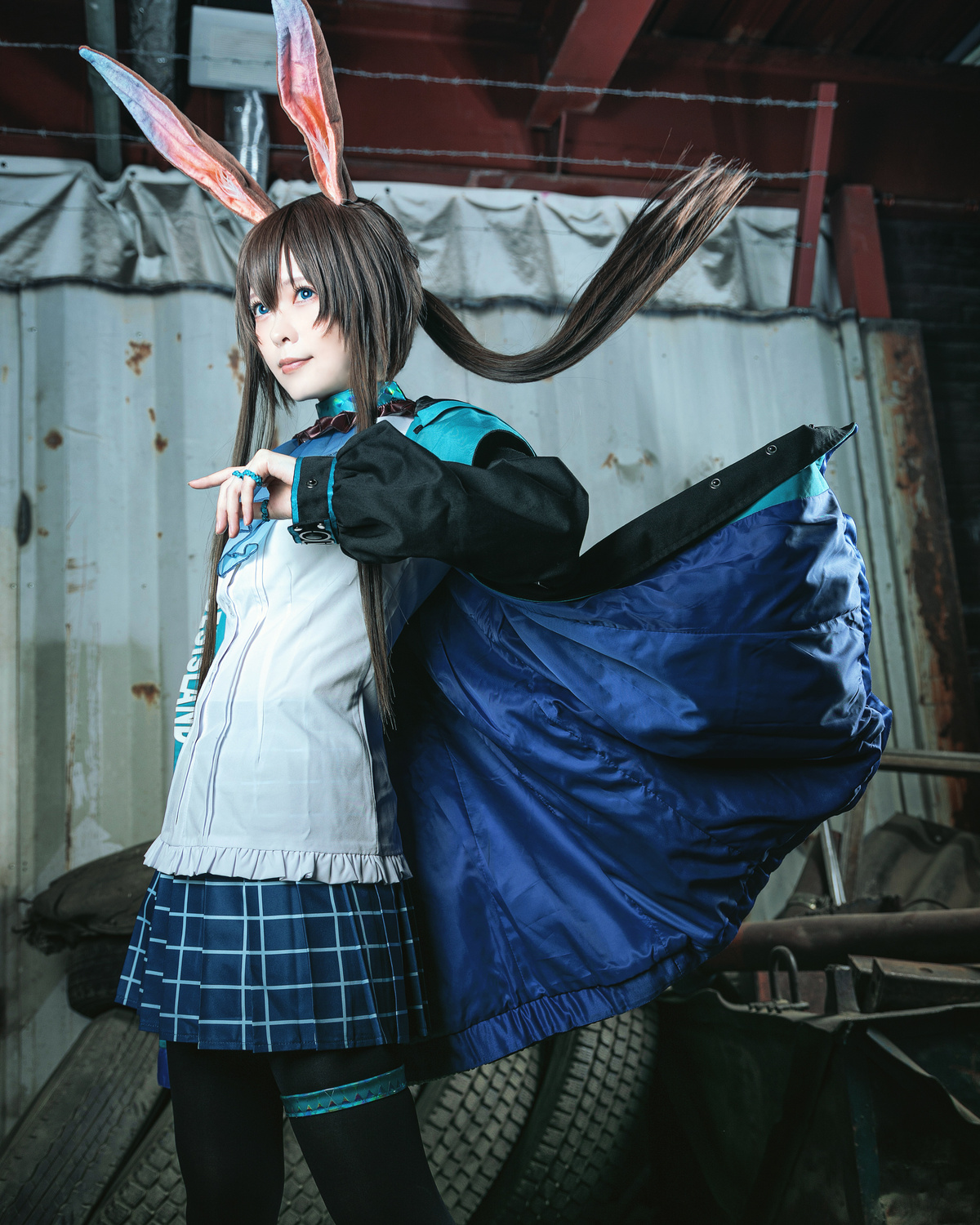三分妄想1⁄3Delusionアークナイツ アーミヤ コスプレ衣装⁄ウィッグ