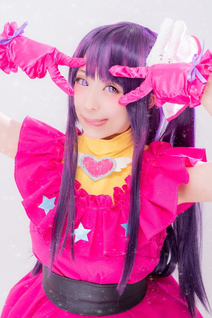 L 星野アイ アイ 大人 コスプレ 推しの子 B小町 ステージ衣装